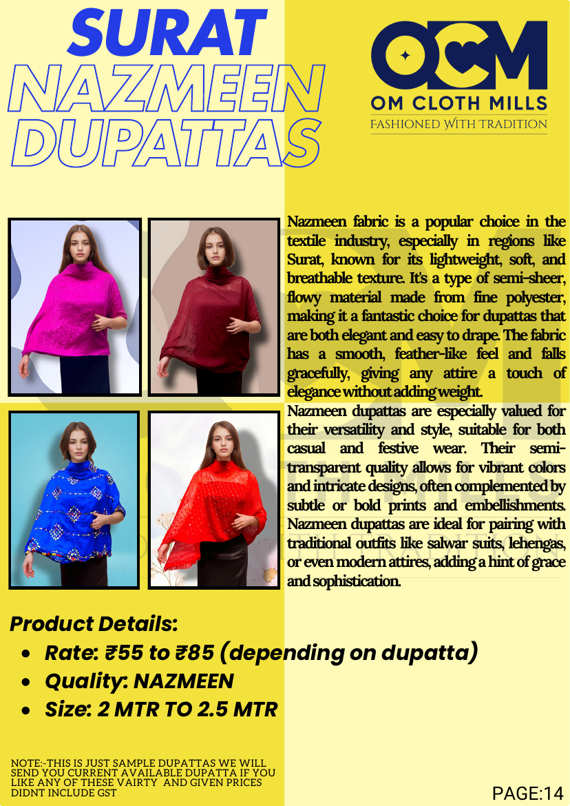 Recovered repeated Surat Nazmeen catalogue page